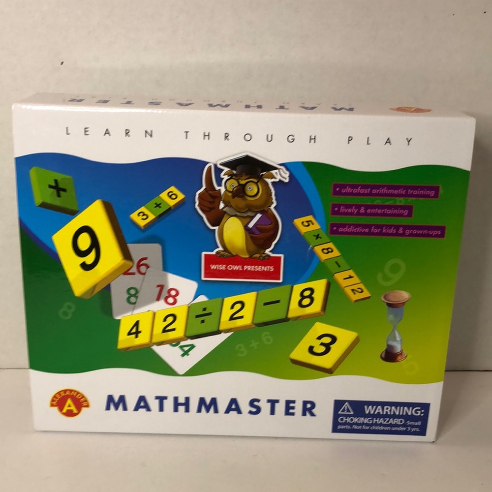 Mathmaster Alexander Learn Through Play Wise Owl Presents 0766 Age 7+
